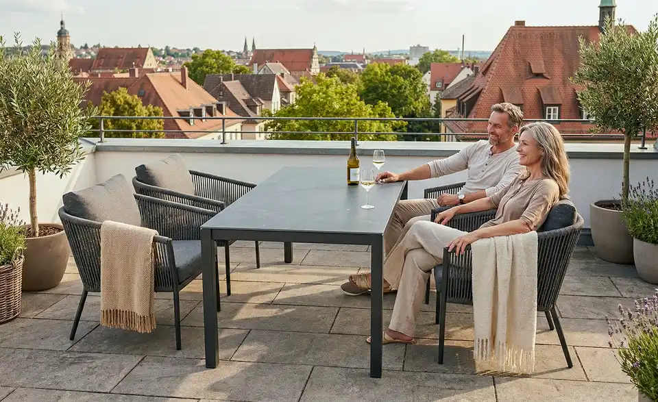 a casa mia Gartentisch London, in Wohnsituation