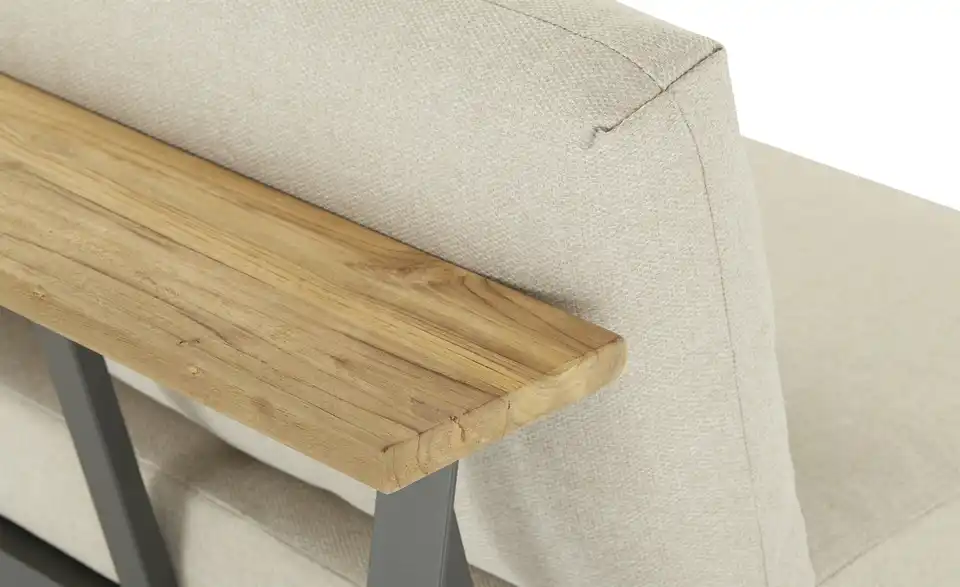 Gartensofa 3-sitzig Long Beach, Detailansicht