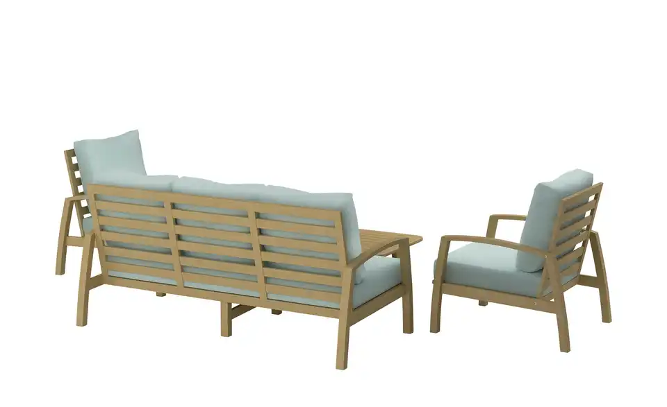 Yorkshire Lounge-Gruppe Sines, Rückansicht