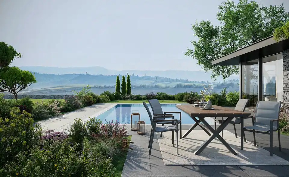 a casa mia Stapelsessel Logrono, in Wohnsituation