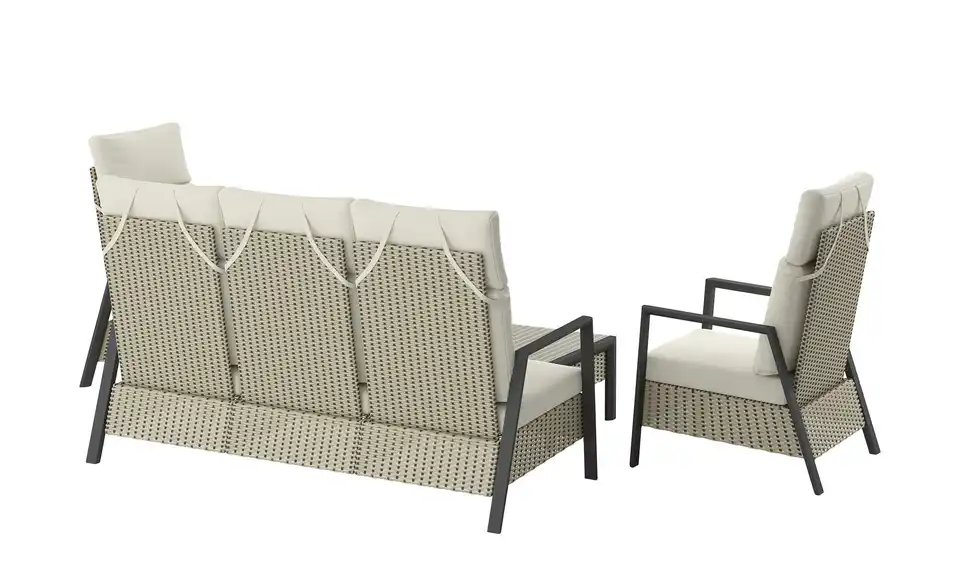 Lounge-Gruppe Bristol, Rückansicht