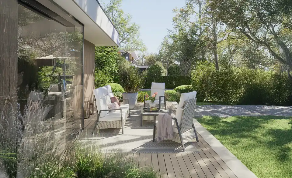 3-Sitzer Sofa Bristol, in Wohnsituation