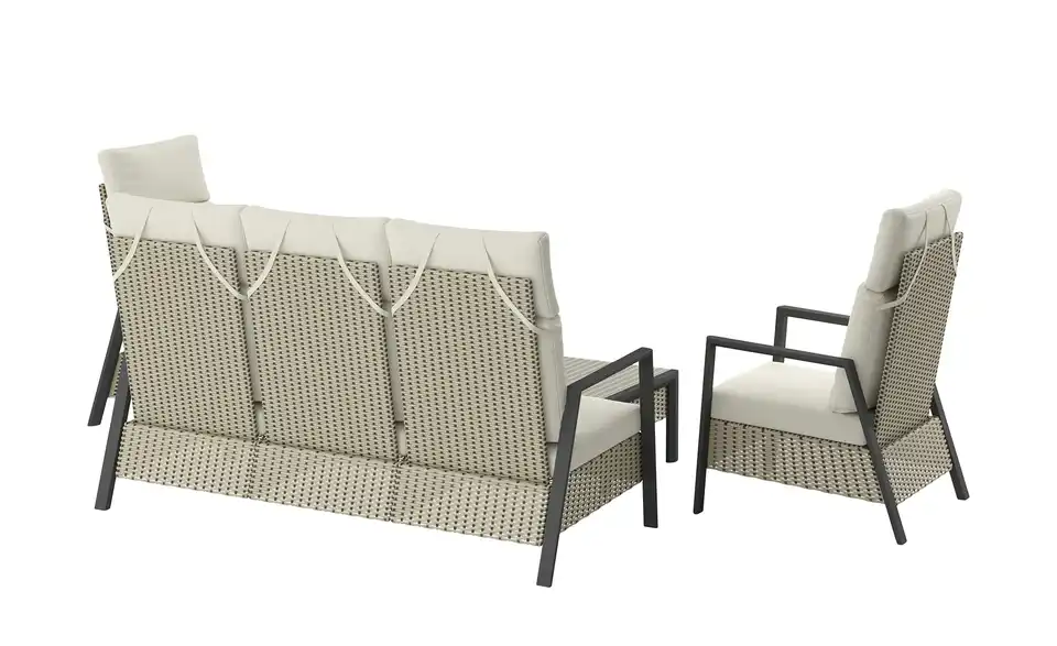 3-Sitzer Sofa Bristol, Rückansicht