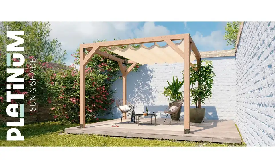 Siena Garden Faltsonnensegel Coolfit, in Wohnsituation