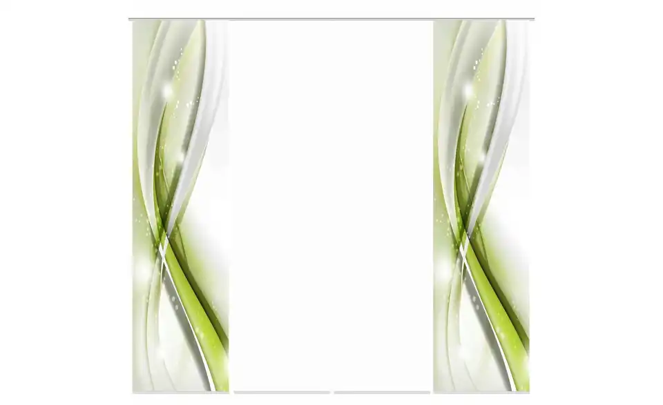 HOME Wohnideen Schiebevorhang 3er-Set, Frontansicht