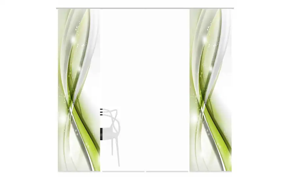 HOME Wohnideen Schiebevorhang 3er-Set, Perspektive