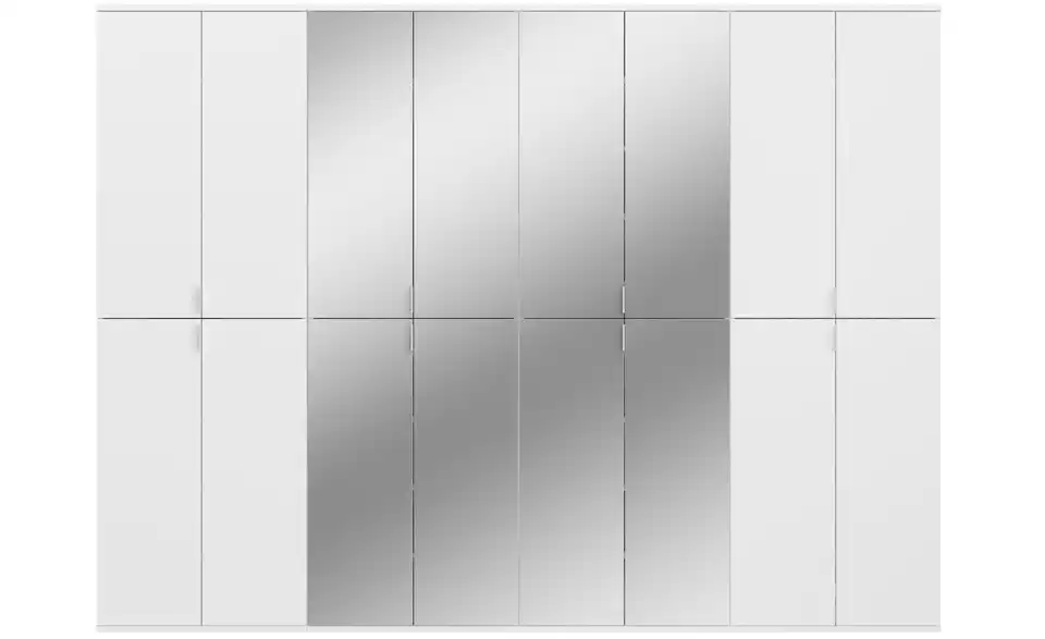 Garderobenschrank, Frontansicht