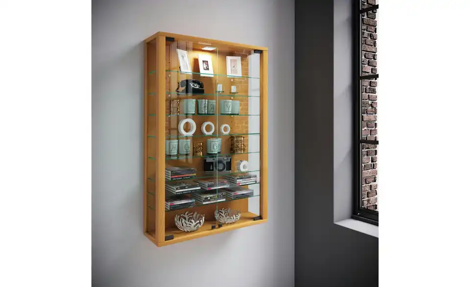 Hängevitrine, in Wohnsituation