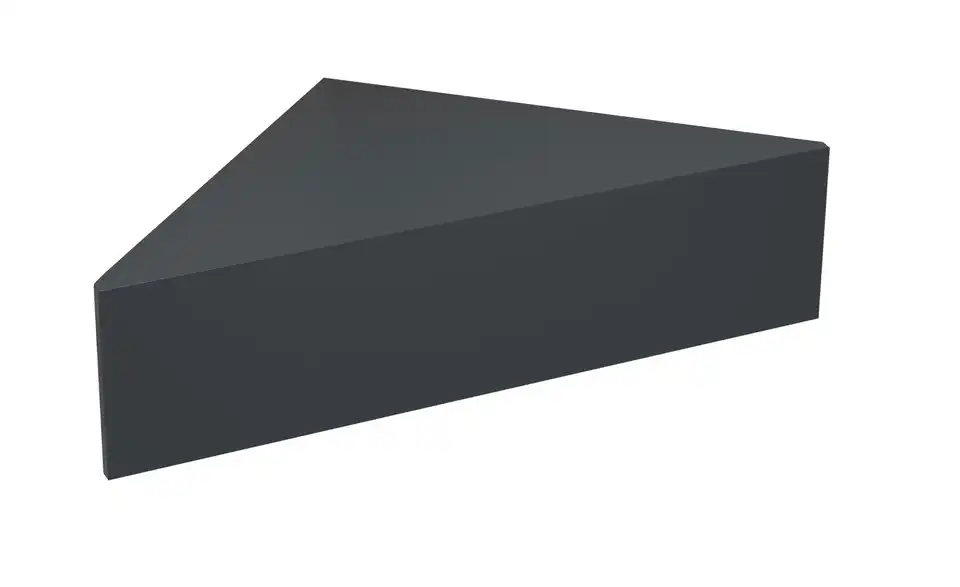 Wandschublade, Frontansicht