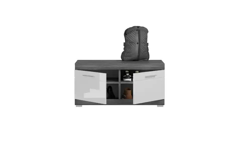 Garderoben-Set, geöffnet