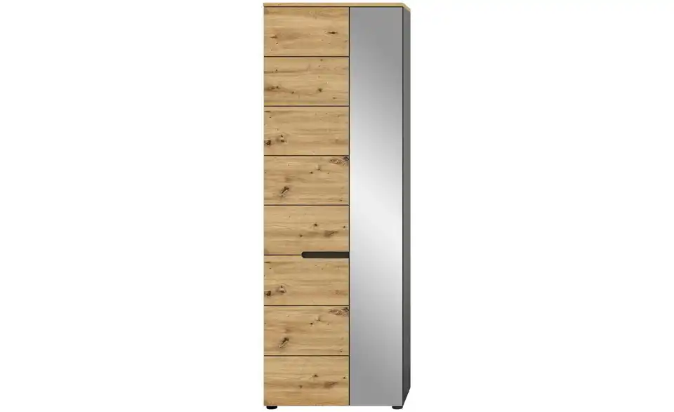 Garderobenschrank, Frontansicht
