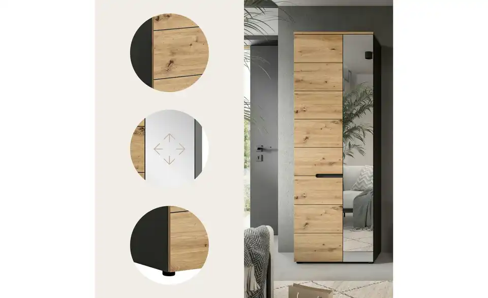 Garderobenschrank, in Wohnsituation
