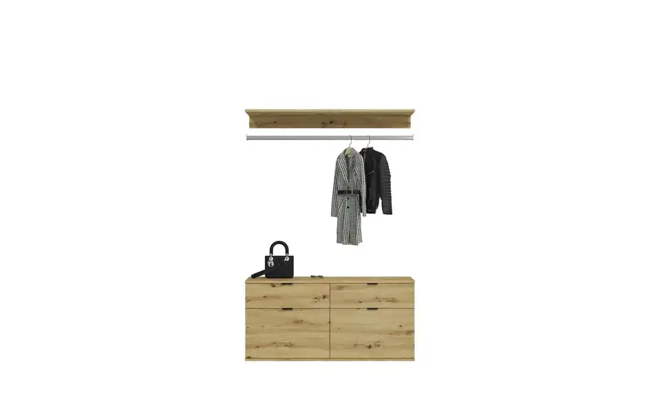 Garderoben-Set, Detailansicht