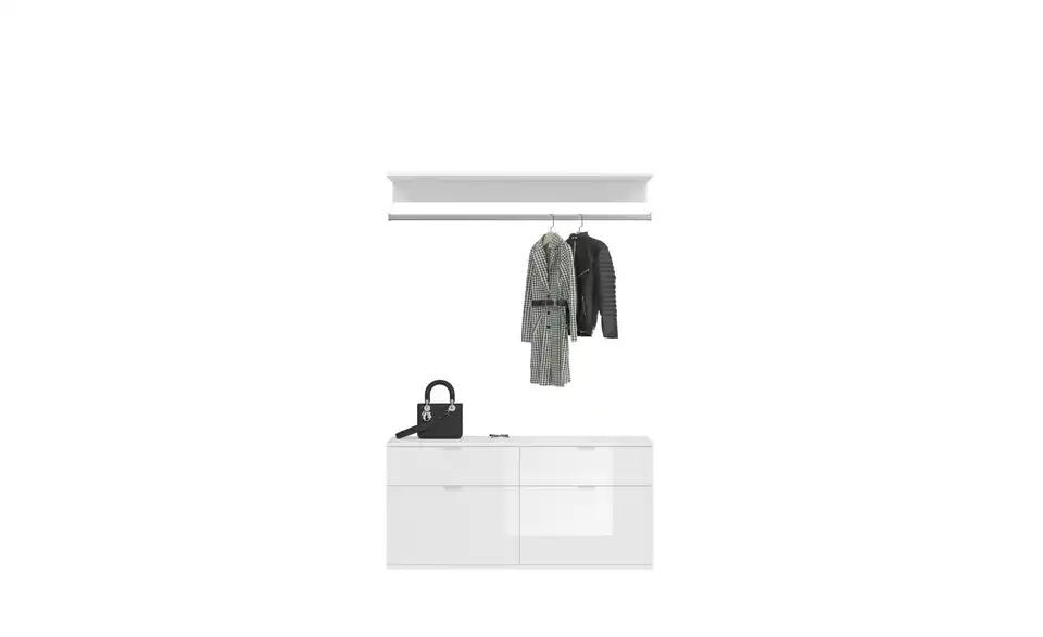 Garderoben-Set, Detailansicht