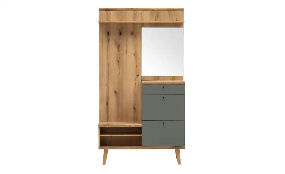 Garderobe, Frontansicht