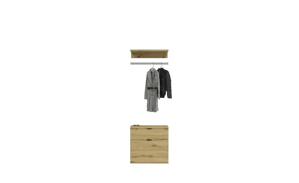 Garderoben-Set, Stoffstruktur