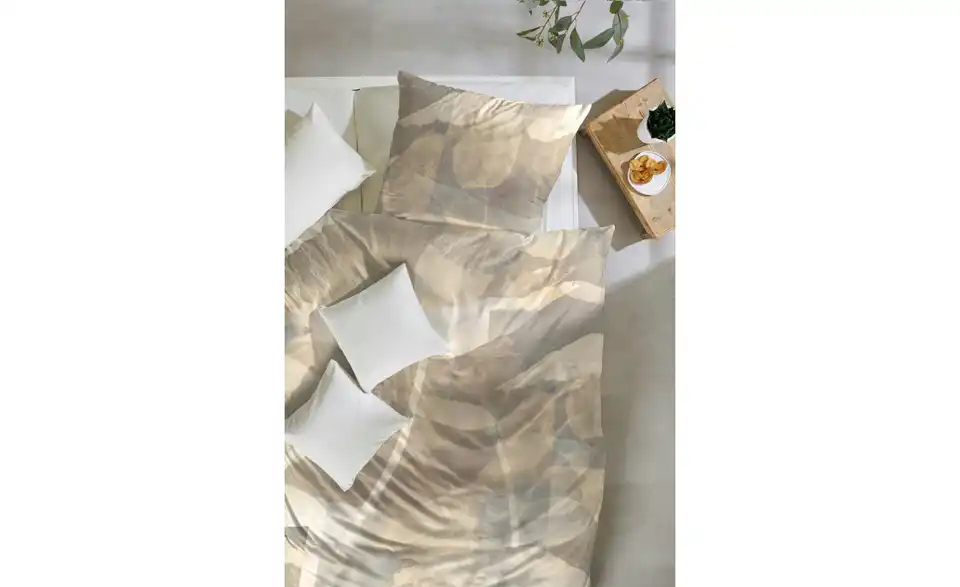 Mako-Satin Bettwäsche-Set, in Wohnsituation