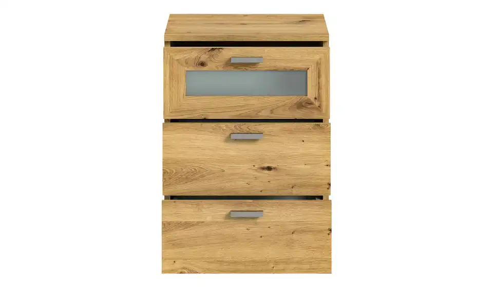 Nachtkommode, geöffnet