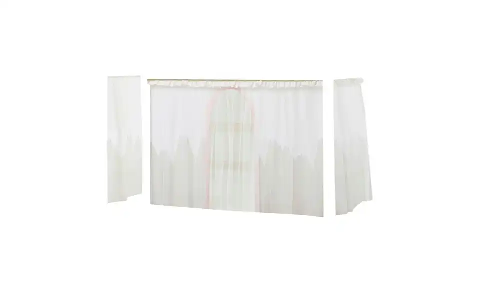 Hoppekids Vorhang Mittelhochbett 90x200, Frontansicht