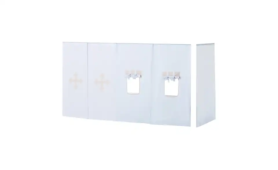 Hoppekids Vorhang Mittelhochbett 90x200, Frontansicht