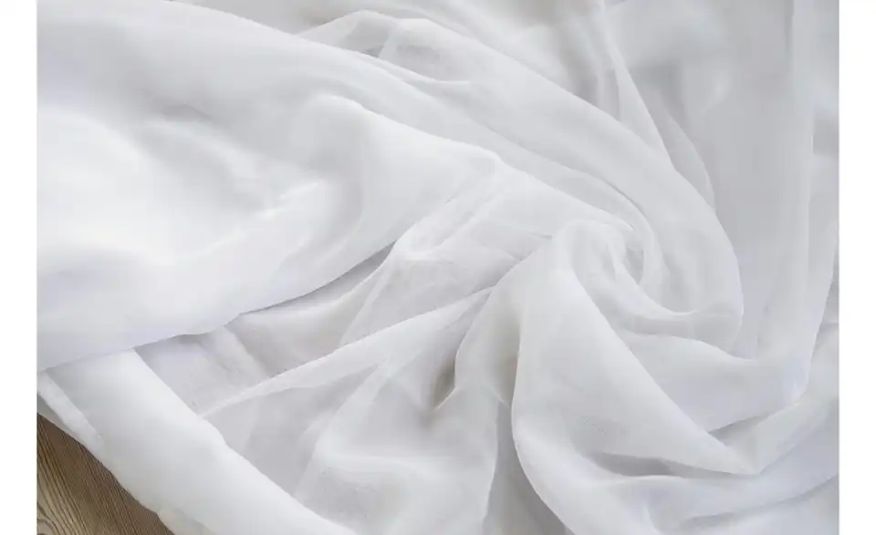 Hoppekids Hausbett-Vorhang 70x160 cm, Stoffstruktur