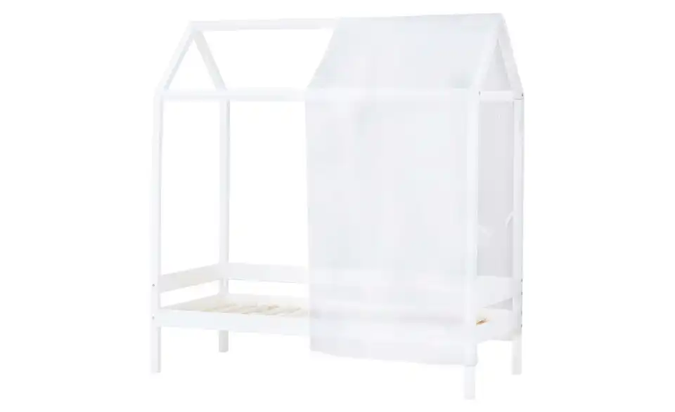 Hoppekids Hausbett-Vorhang 70x160 cm, Frontansicht