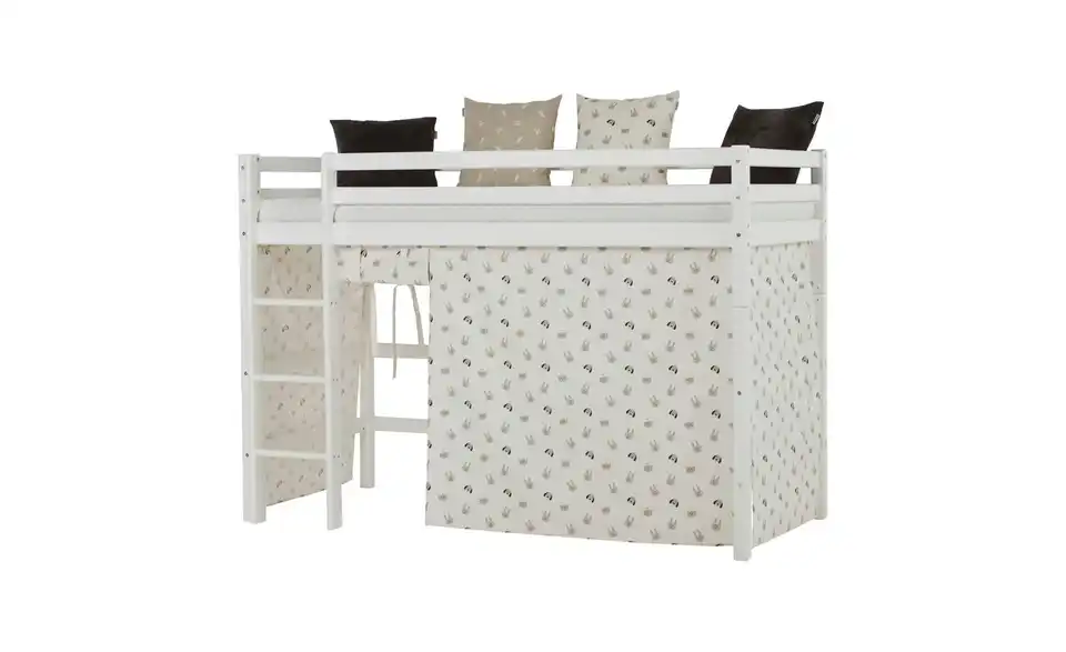 Hoppekids Vorhang Mittelhochbett 90x200, in Wohnsituation