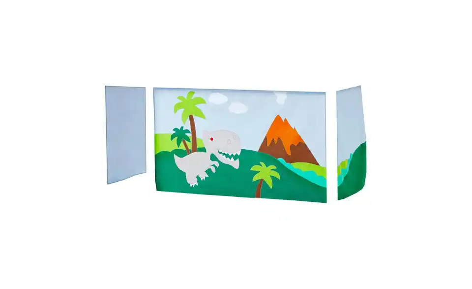 Hoppekids Vorhang für Spielbett 70x160, Frontansicht