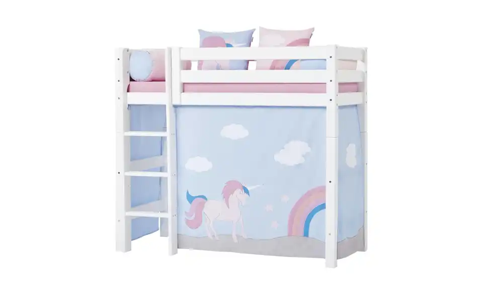 Hoppekids Vorhang Mittelhochbett 70x160, in Wohnsituation