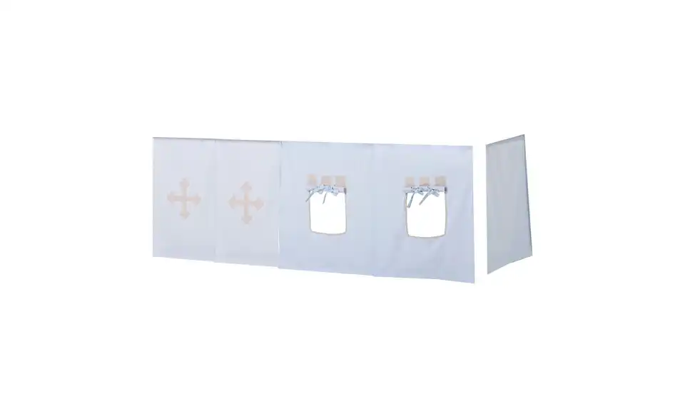 Hoppekids Vorhang für Spielbett 90x200, Frontansicht