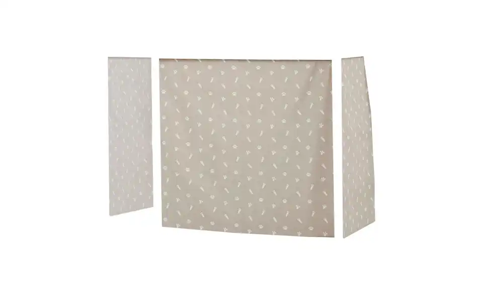 Hoppekids Vorhang Mittelhochbett 70x160, Frontansicht
