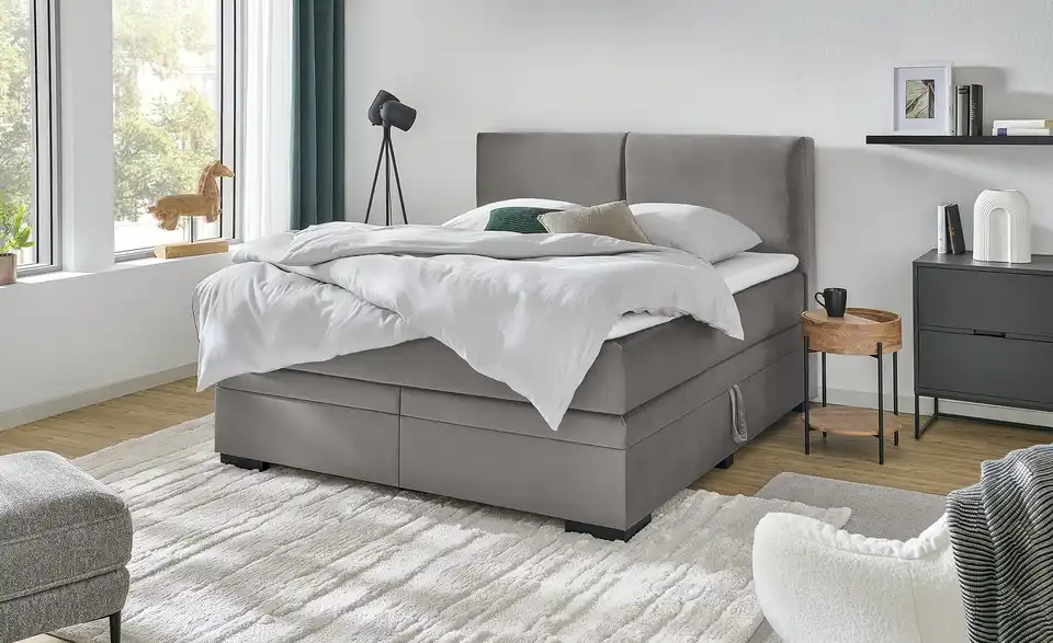 Boxi Boxspringbett Boxi Classic mit Bettkasten, in Wohnsituation