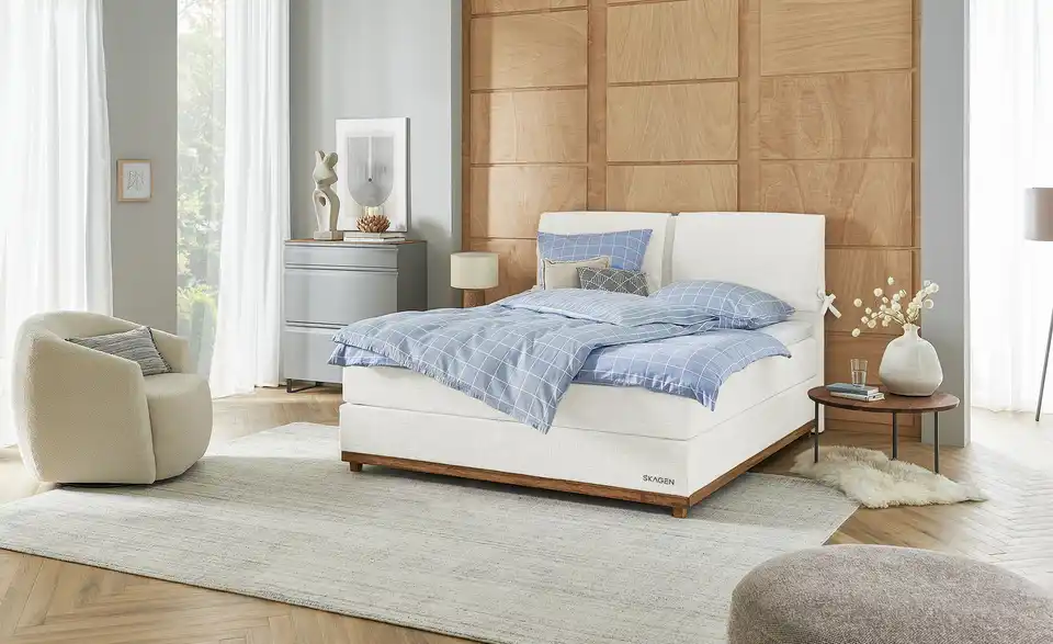 SKAGEN STUDIO Boxspringbett, in Wohnsituation