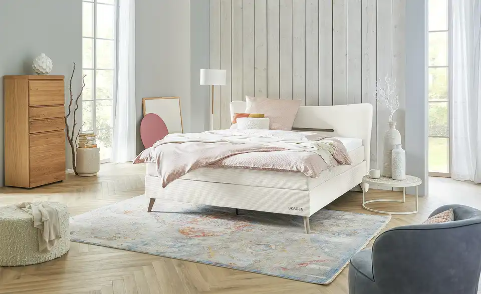 SKAGEN STUDIO Boxspringbett, in Wohnsituation