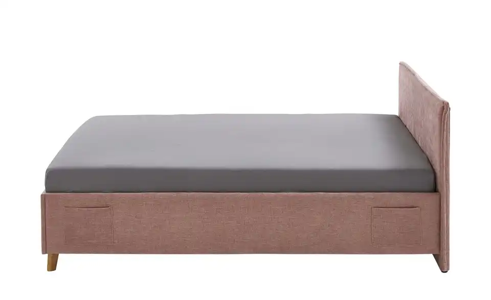 Polsterbett mit trendiger Kederumrahmung, Profilansicht