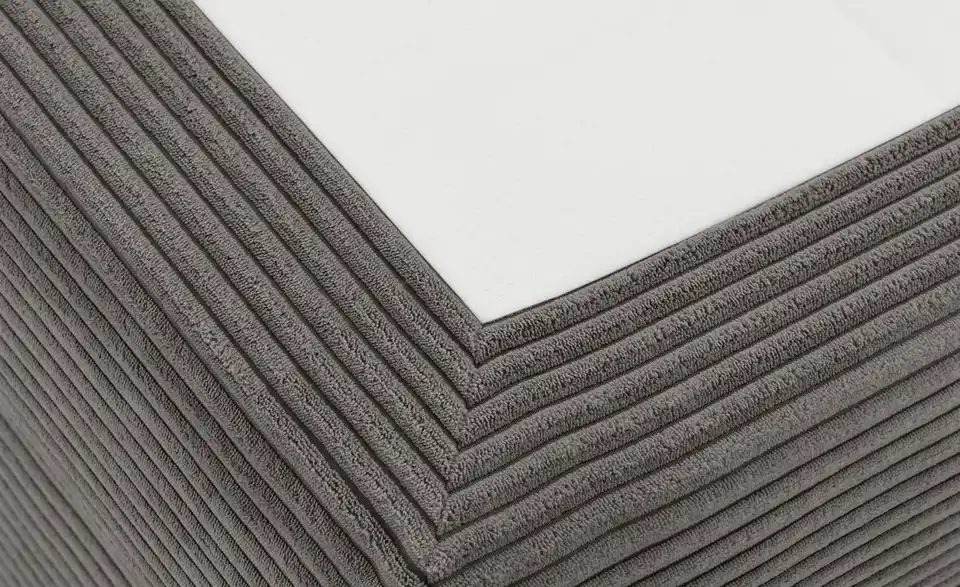 Boxbett Cord, Härtegrad H3, 140x200 cm, Detailansicht