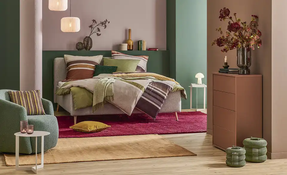 Polsterbett, in Wohnsituation