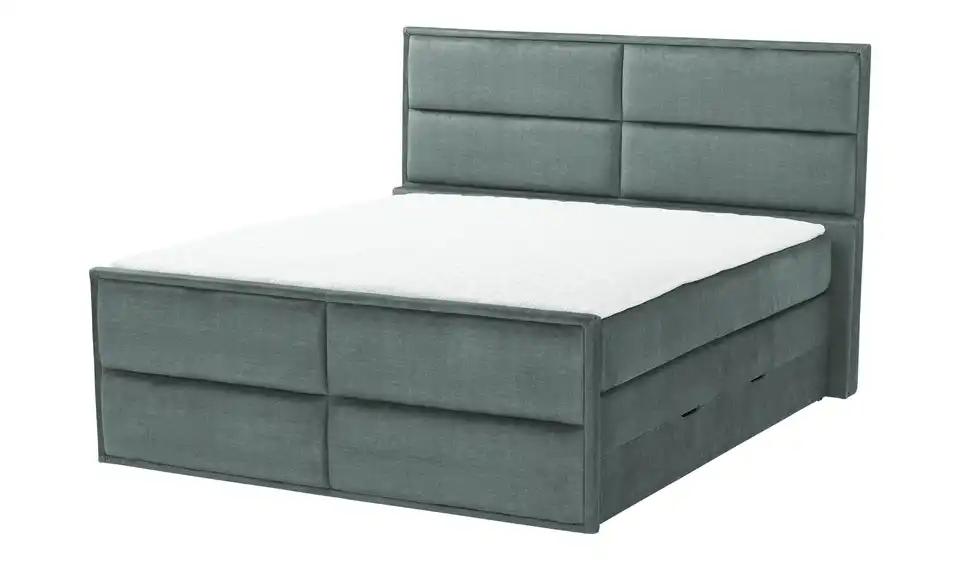 Boxspringbett mit Bettkasten, Perspektive