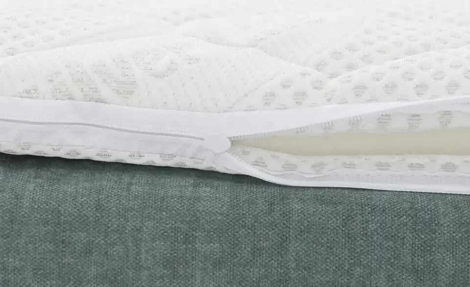 Boxspringbett mit Bettkasten, Detailansicht