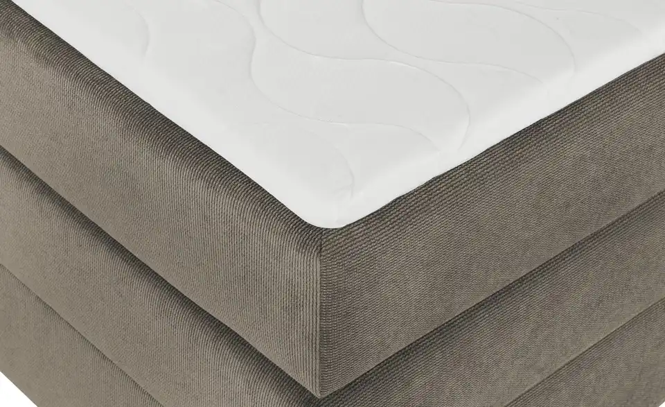 Boxspringbett mit Bettkasten, Detailansicht