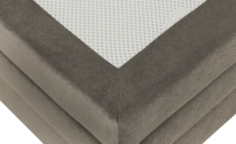 Boxspringbett mit Bettkasten, Detailansicht