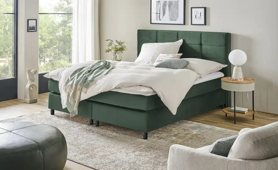 Boxspringbett, in Wohnsituation