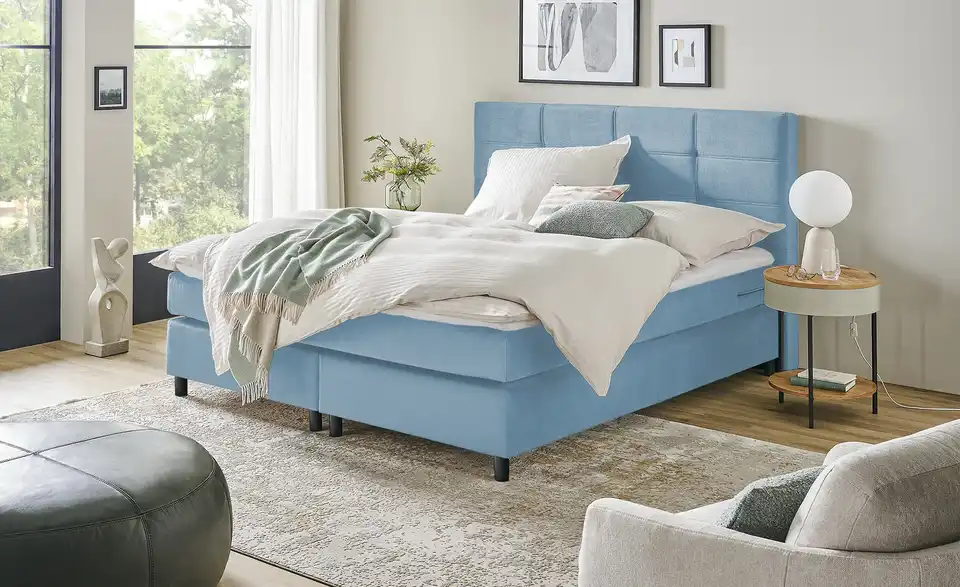 Boxspringbett, in Wohnsituation