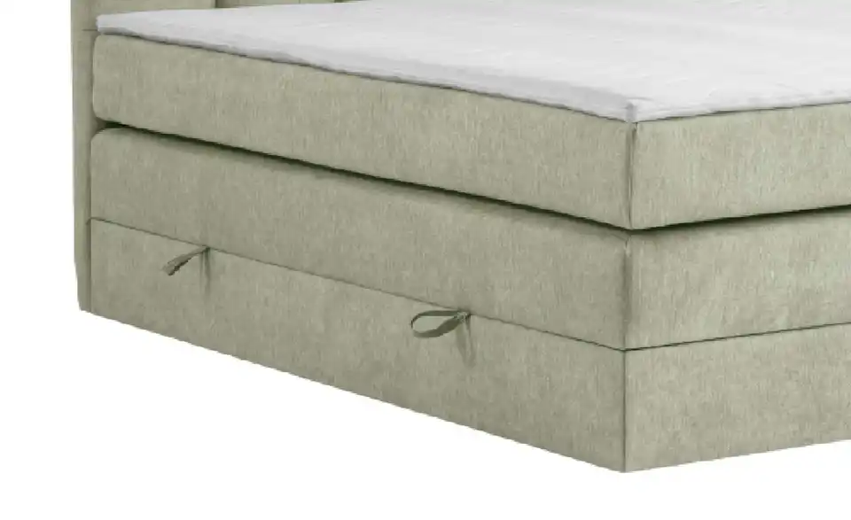 Boxspringbett mit Bettkasten, Detailansicht
