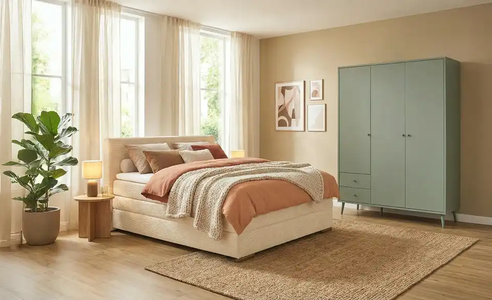 smart Boxbett, in Wohnsituation