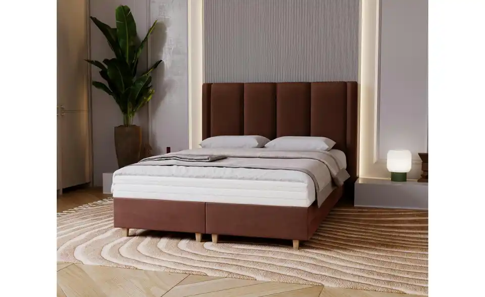 Boxbett mit Matratze, in Wohnsituation