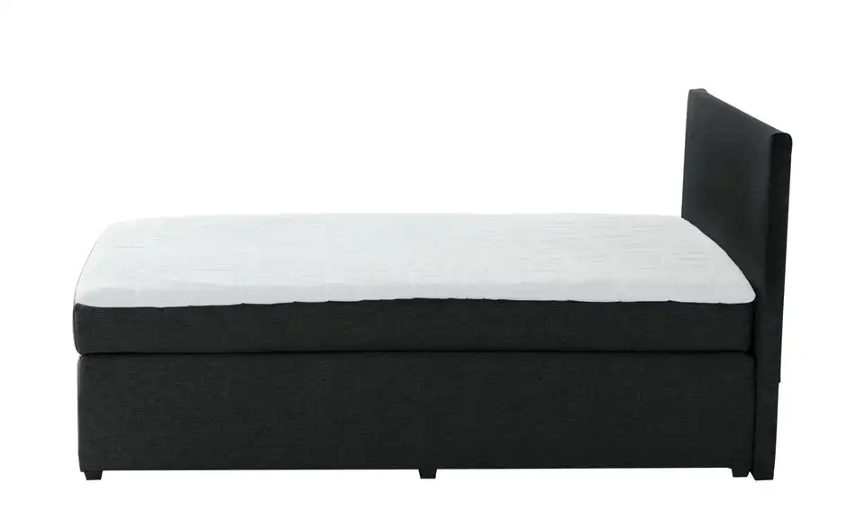 Boxspringbett mit Matratze und Topper, H3, Profilansicht