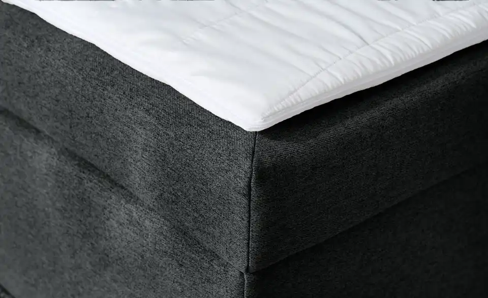 Boxspringbett mit Matratze und Topper, H3, Detailansicht