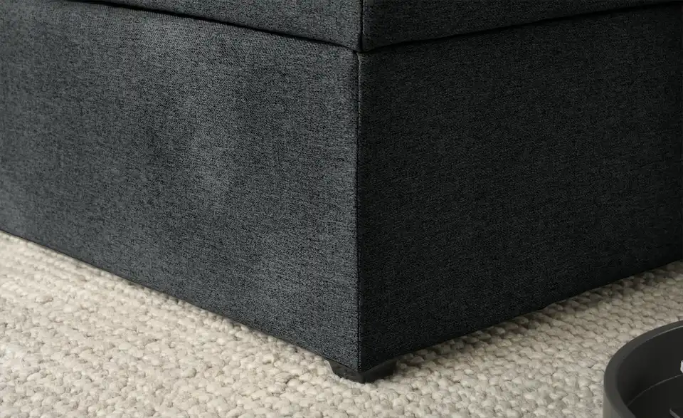 Boxspringbett mit Matratze und Topper, H3, Detailansicht