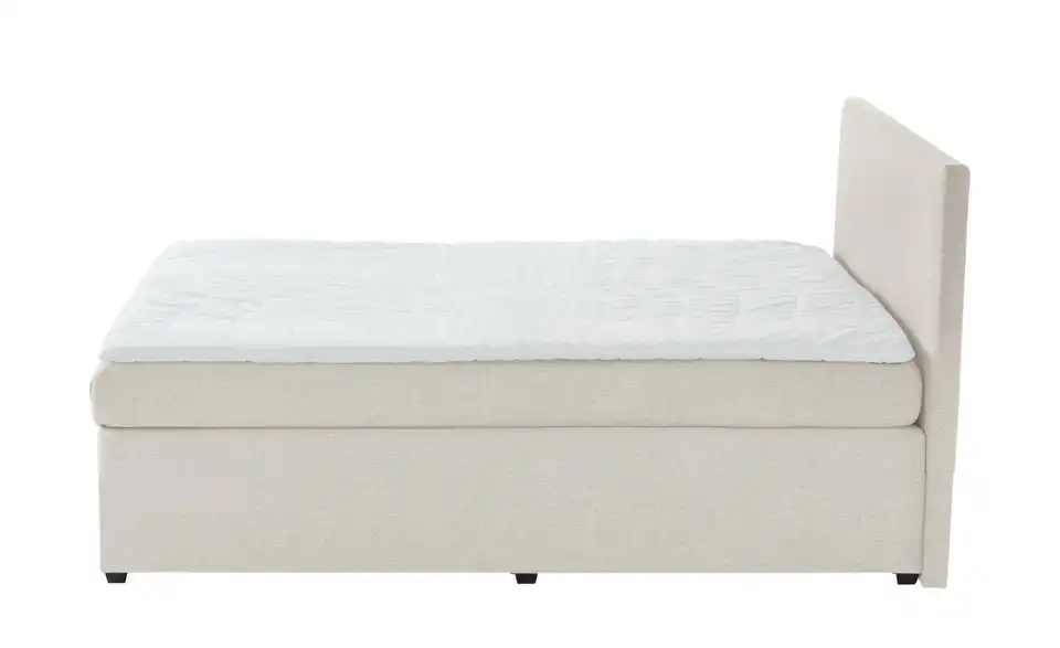 Boxspringbett mit Matratze und Topper, H3, Profilansicht